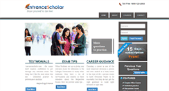 Desktop Screenshot of entrancescholar.com